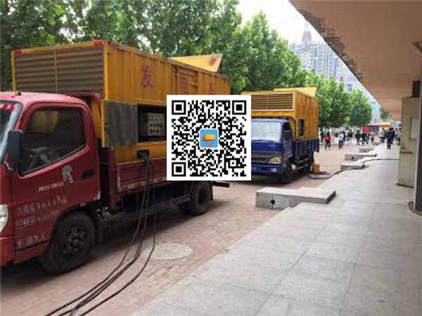 九江发电车租赁